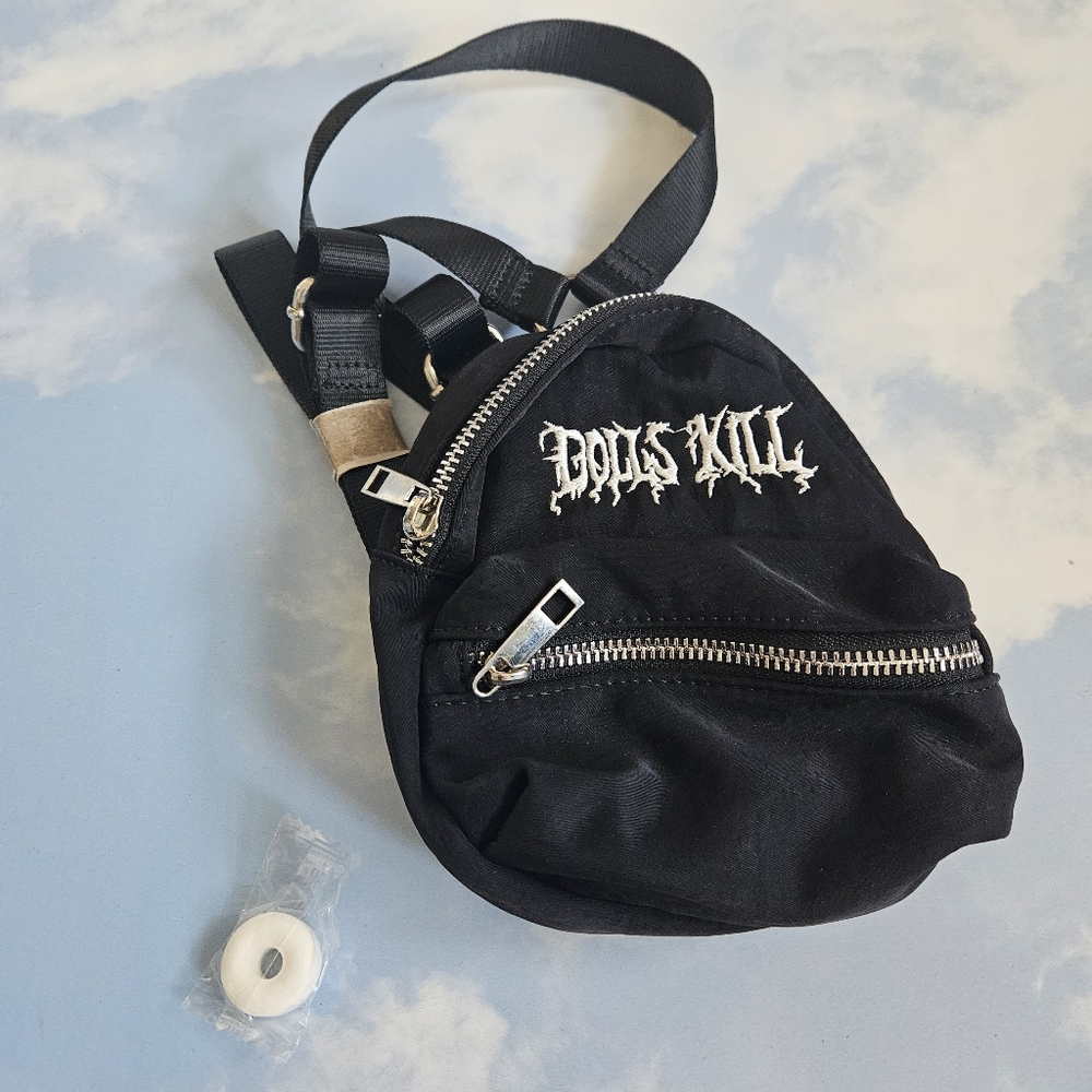 Black Dolls KILL Exclusive Extra Small Mini Backpack - Picture 12 of 12